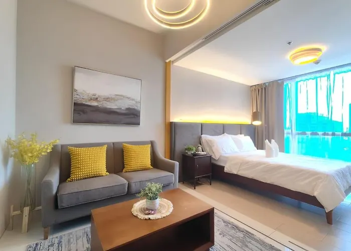 1br Uptown Mall Fountain View In Uptown Bgc Apartment